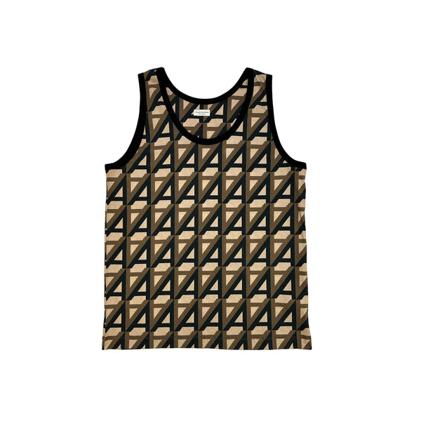 Helio Singlet – Geometric Print