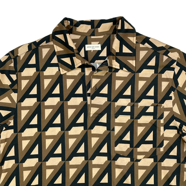Helder Polo – Geometric Print