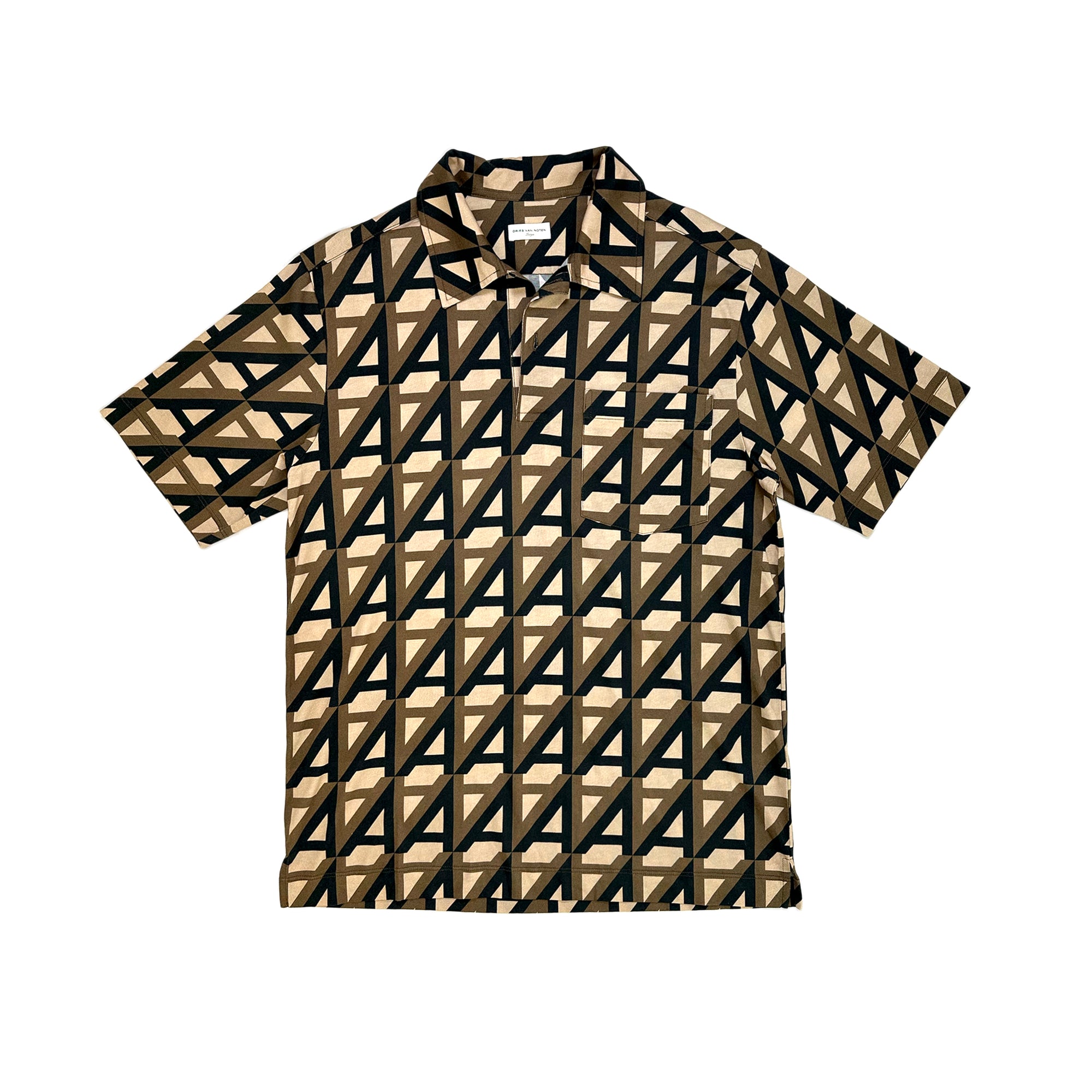Helder Polo – Geometric Print