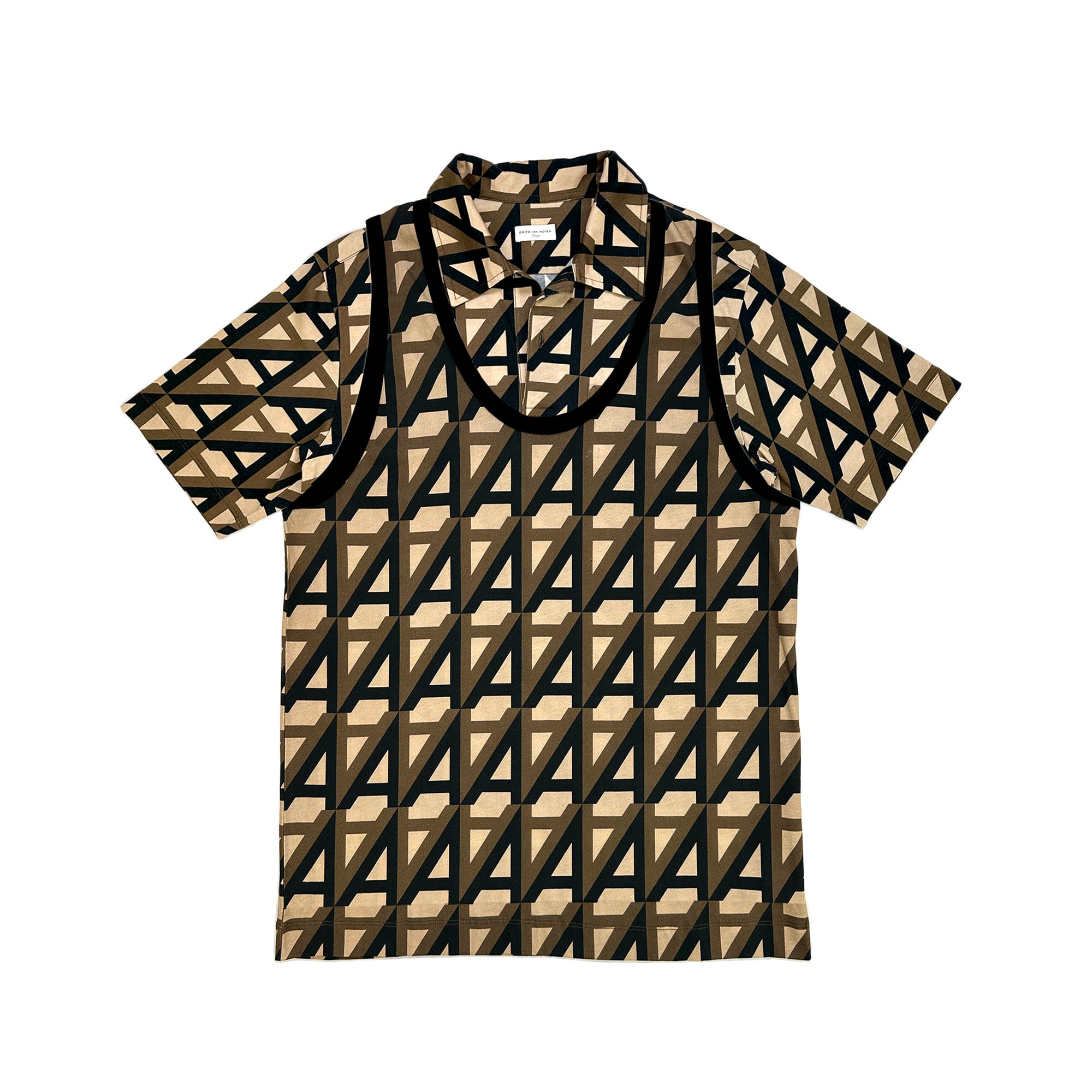 Helio Singlet – Geometric Print
