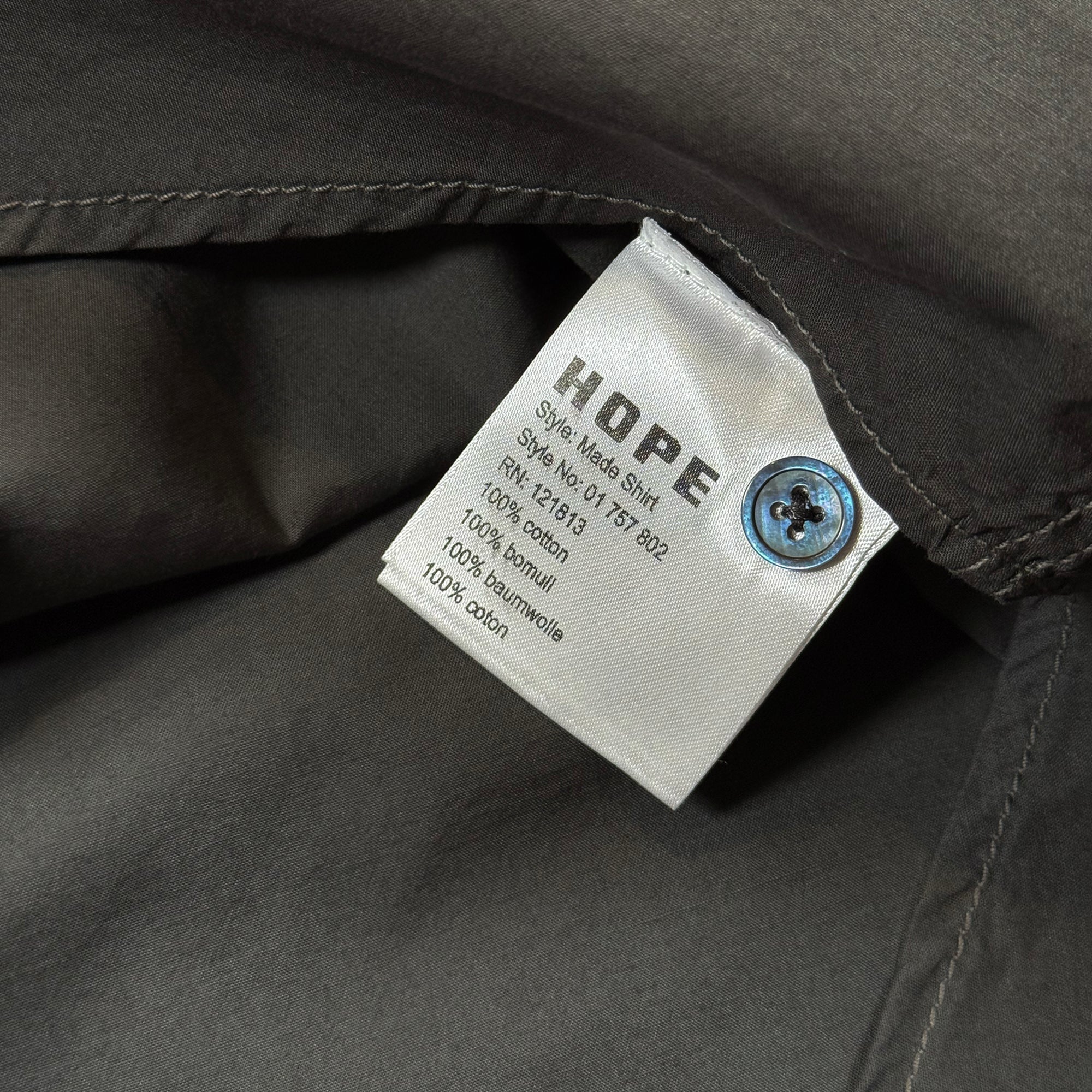 Made Shirt – Charcoal