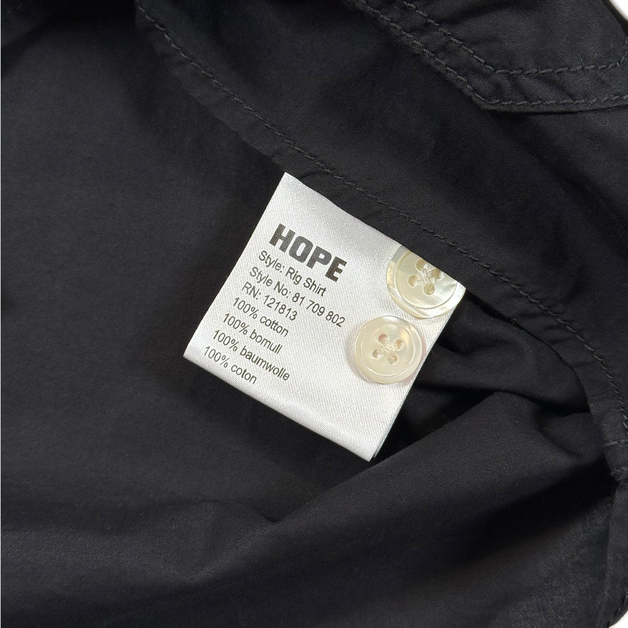 Rig Shirt – Black