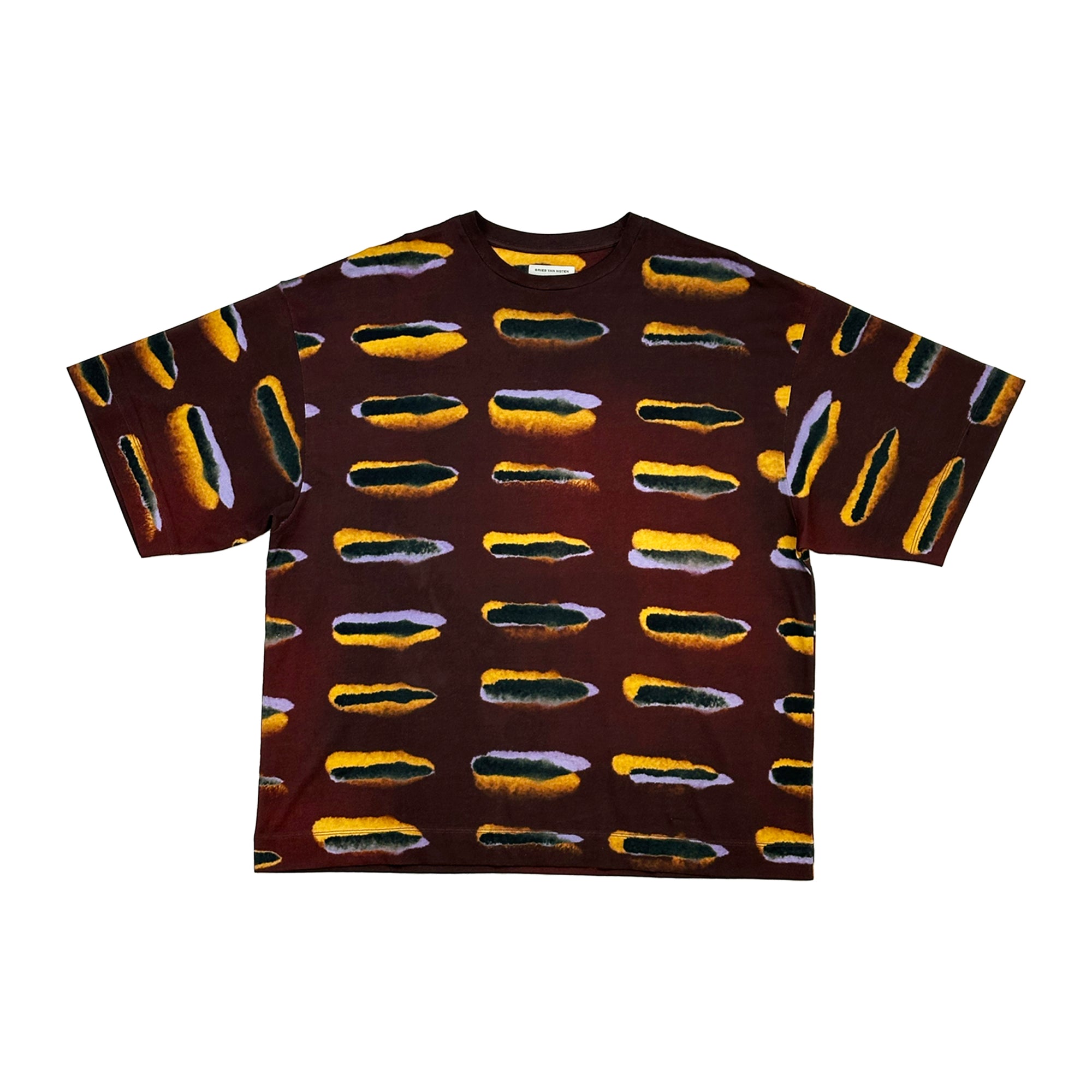 Heky Trade Tattoo Printed T-shirt – Burgundy