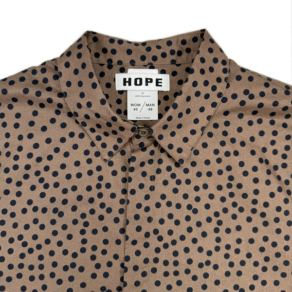 Vida Shirt – Khaki Dot