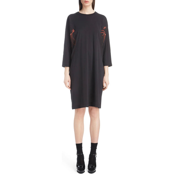 Dolman Sleeve Jersey Dress