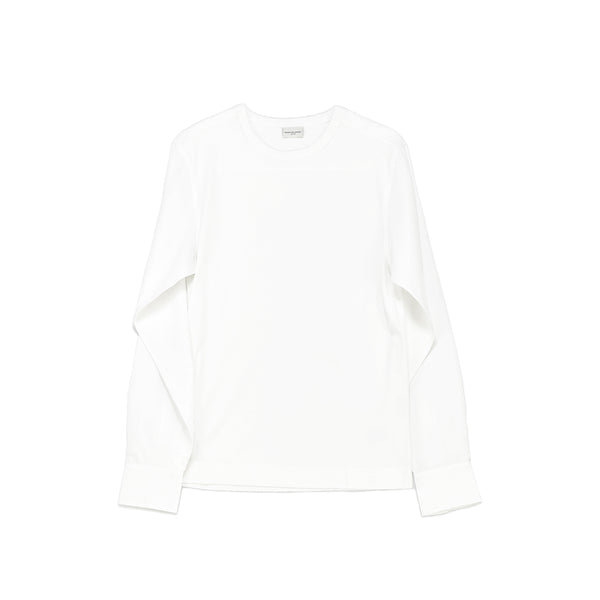 Hybrid Long Sleeve Top – White