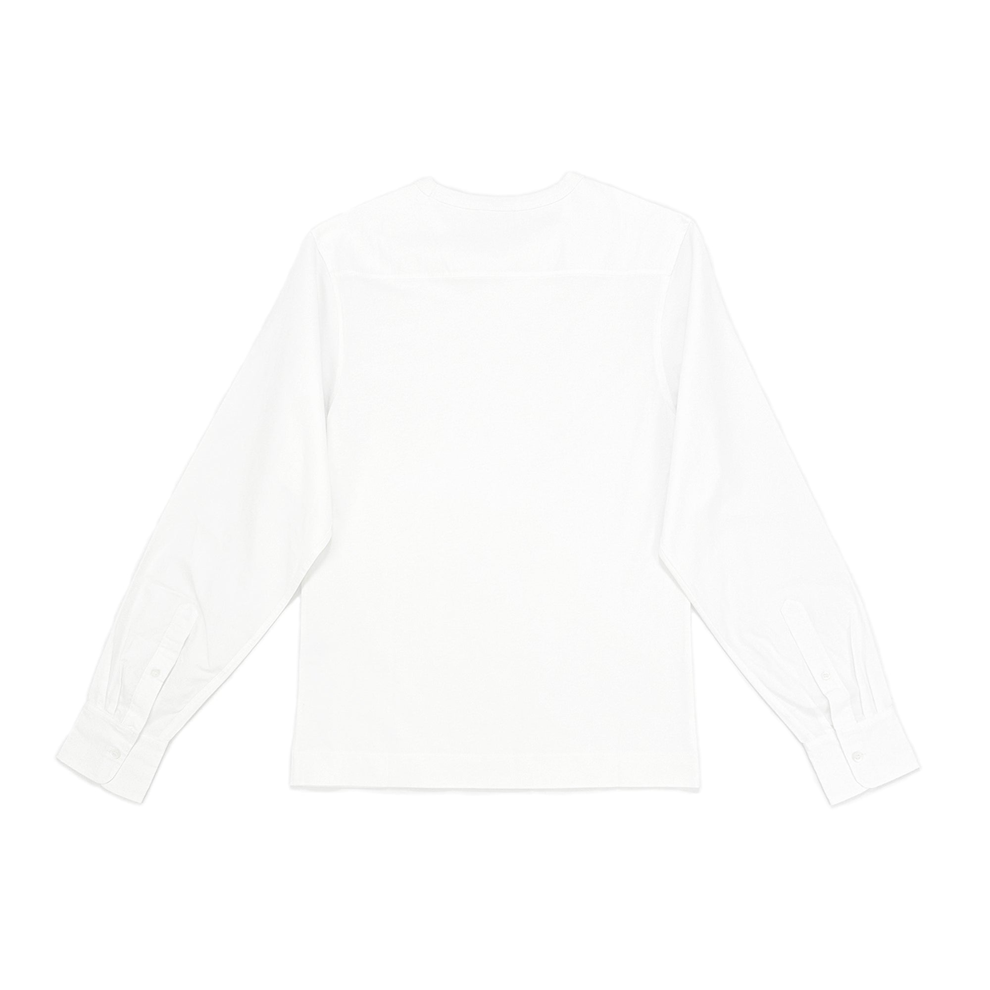 Hybrid Long Sleeve Top – White