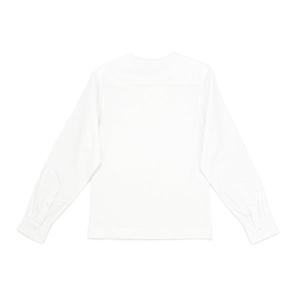 Hybrid Long Sleeve Top – White