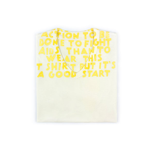 AIDS Charity T-shirt – Yellow