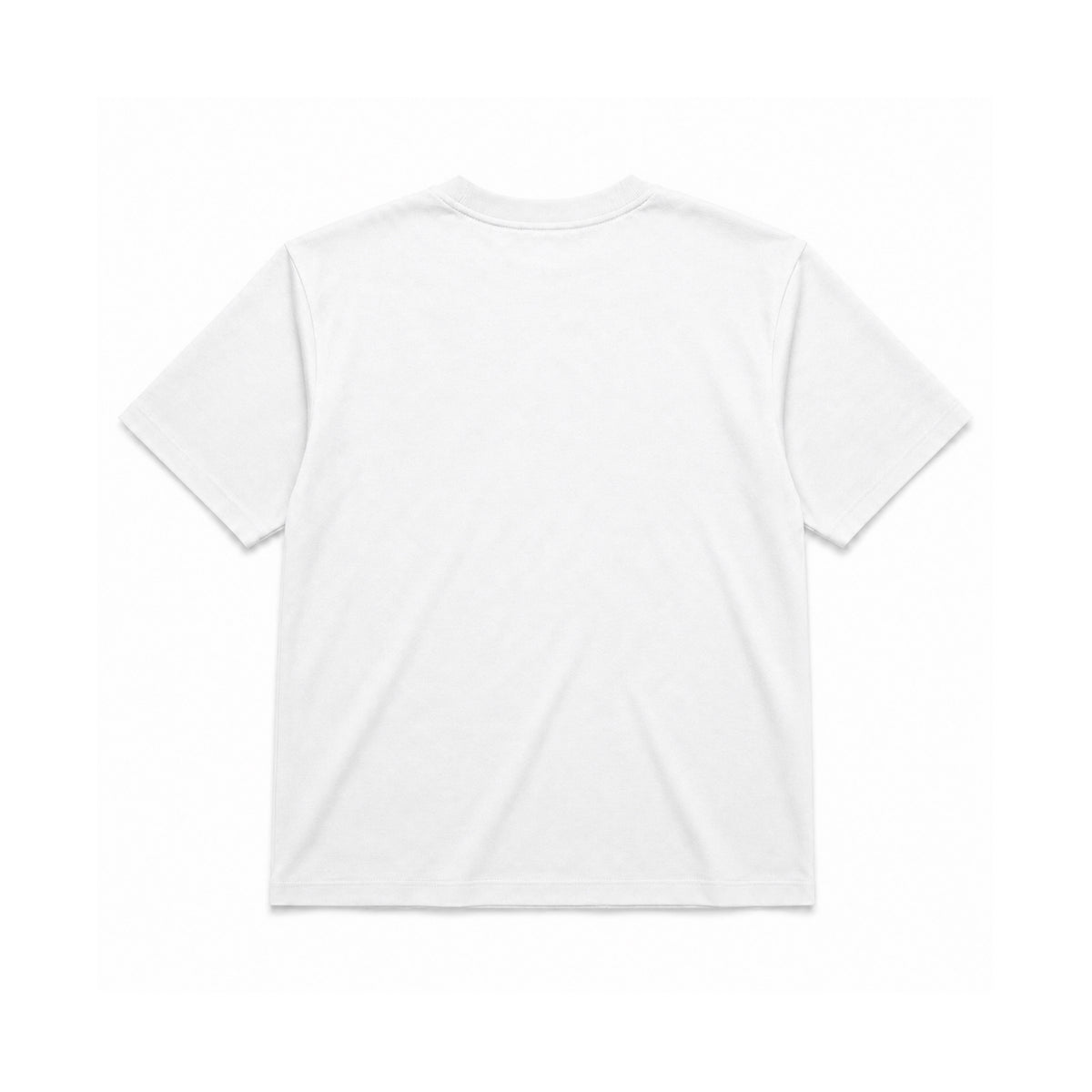 Moon Logo Jersey Loose Fit SS T-shirt - White