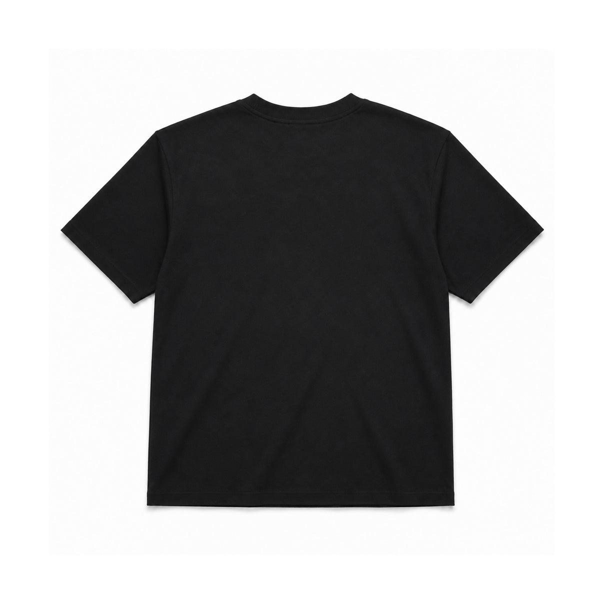 Moon Logo Jersey Loose Fit SS T-shirt - Black