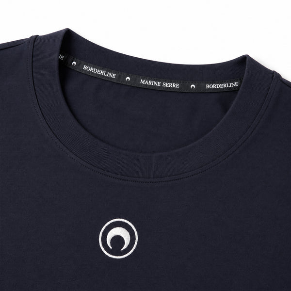Moon Logo 3/4 Sleeve T-shirt - Black