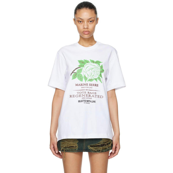 Graphic Organic Cotton T-shirt - White