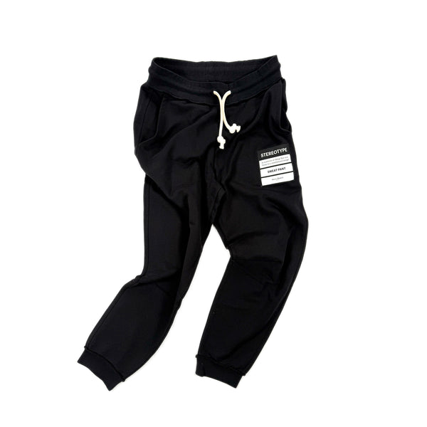 Stereotype Sweatpants – Black