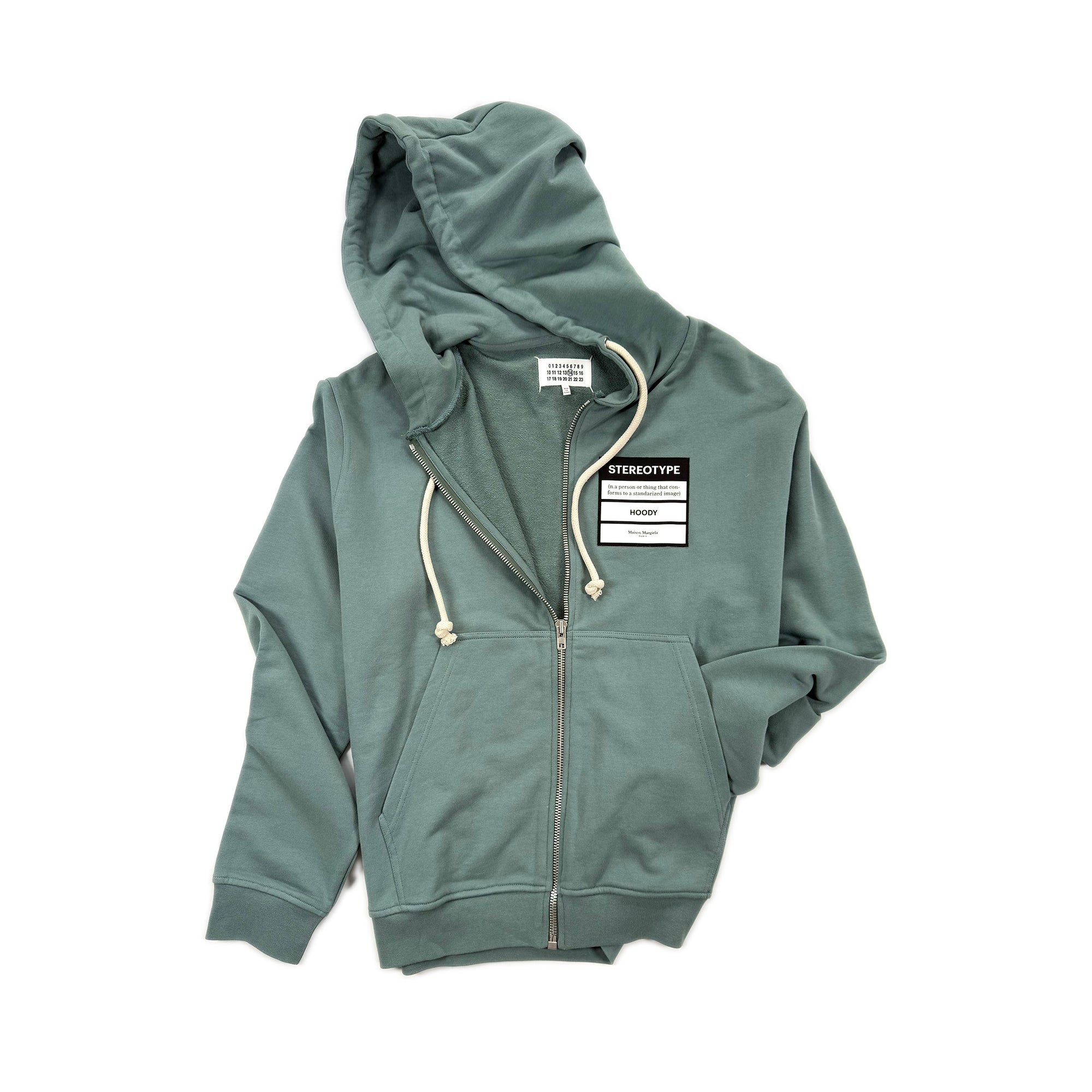 Stereotype Zip Hoodie – Sage