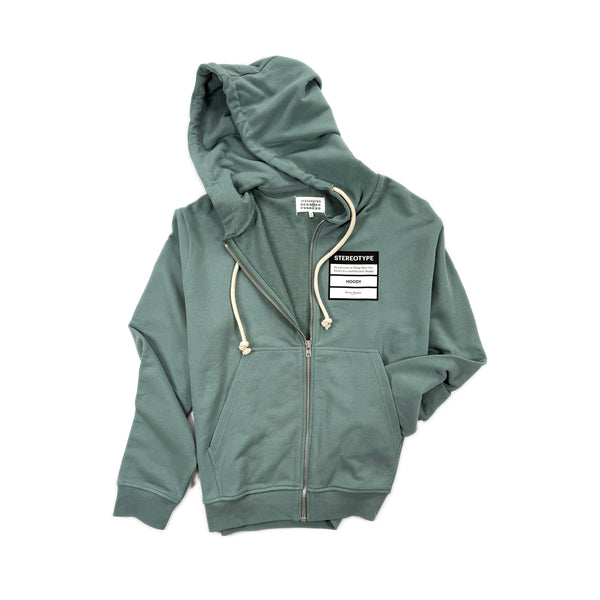 Stereotype Zip Hoodie – Sage