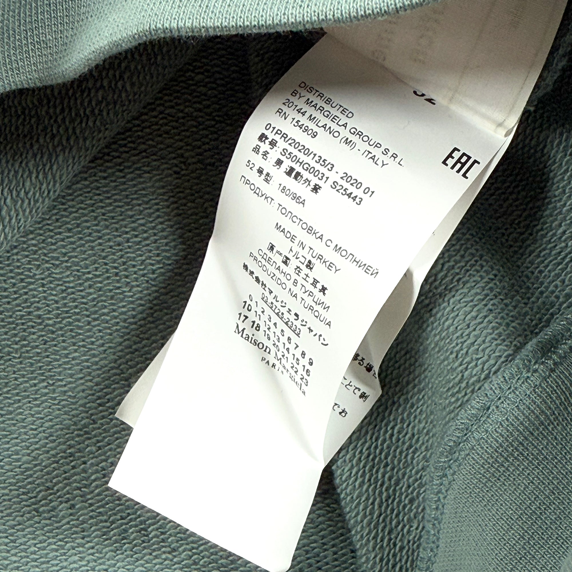 Stereotype Zip Hoodie – Sage