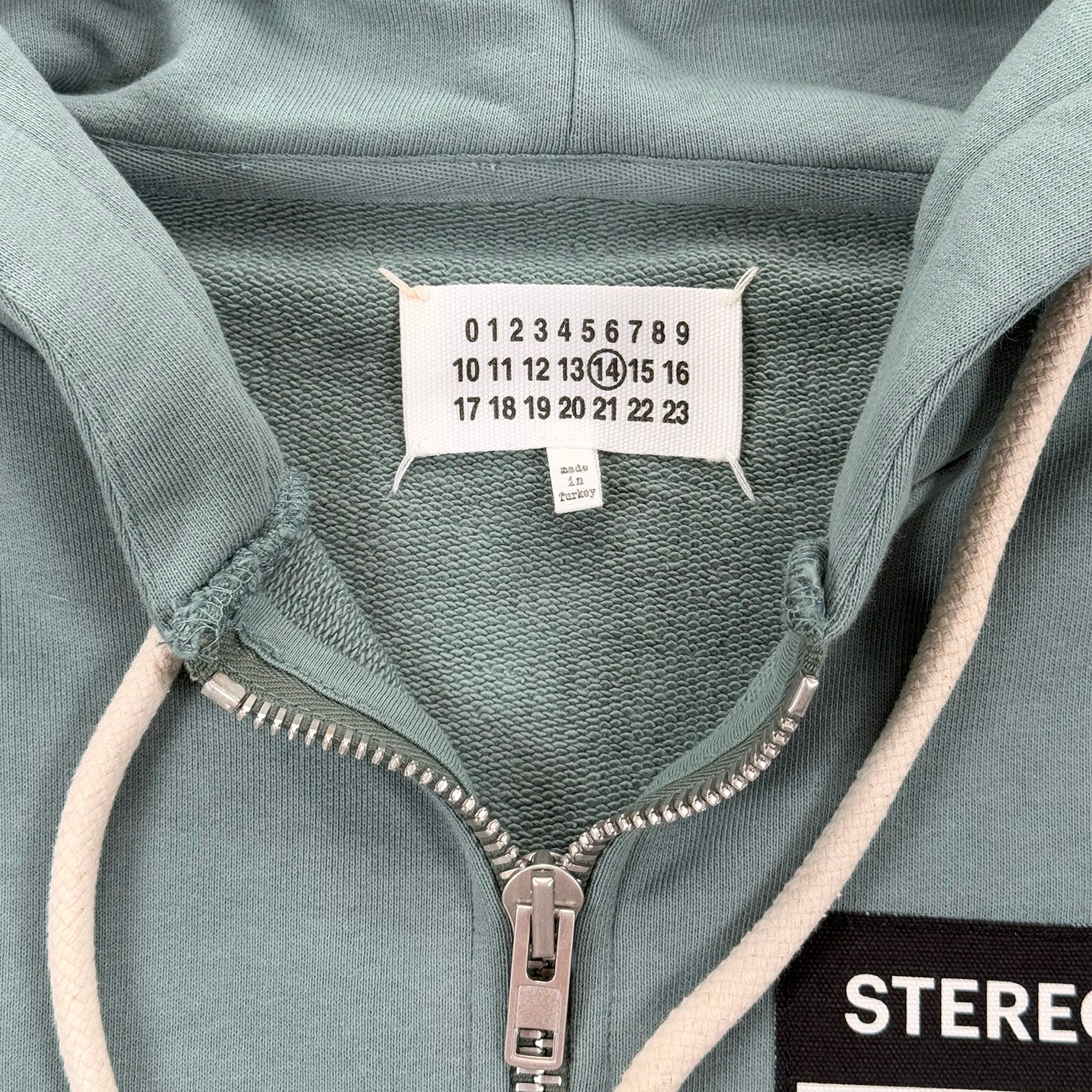 Stereotype Zip Hoodie – Sage