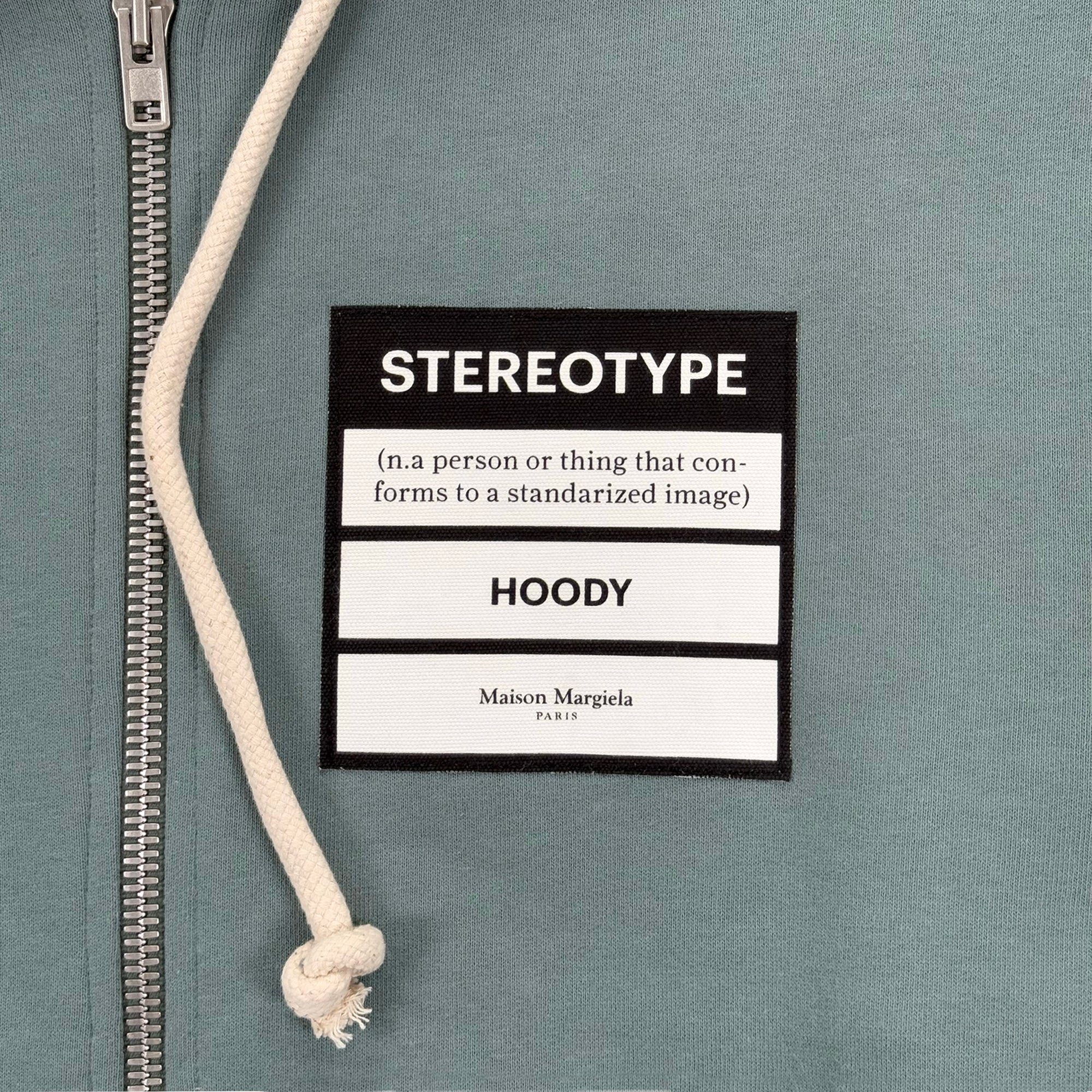 Stereotype Zip Hoodie – Sage