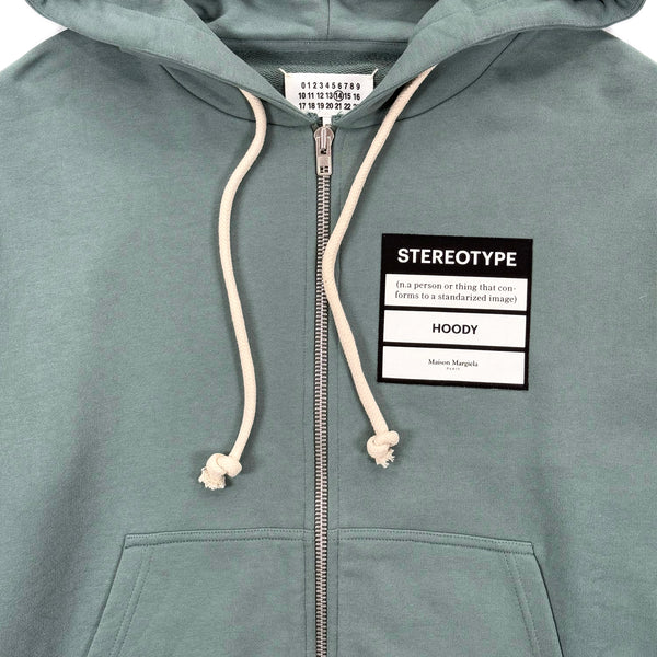 Stereotype Zip Hoodie – Sage