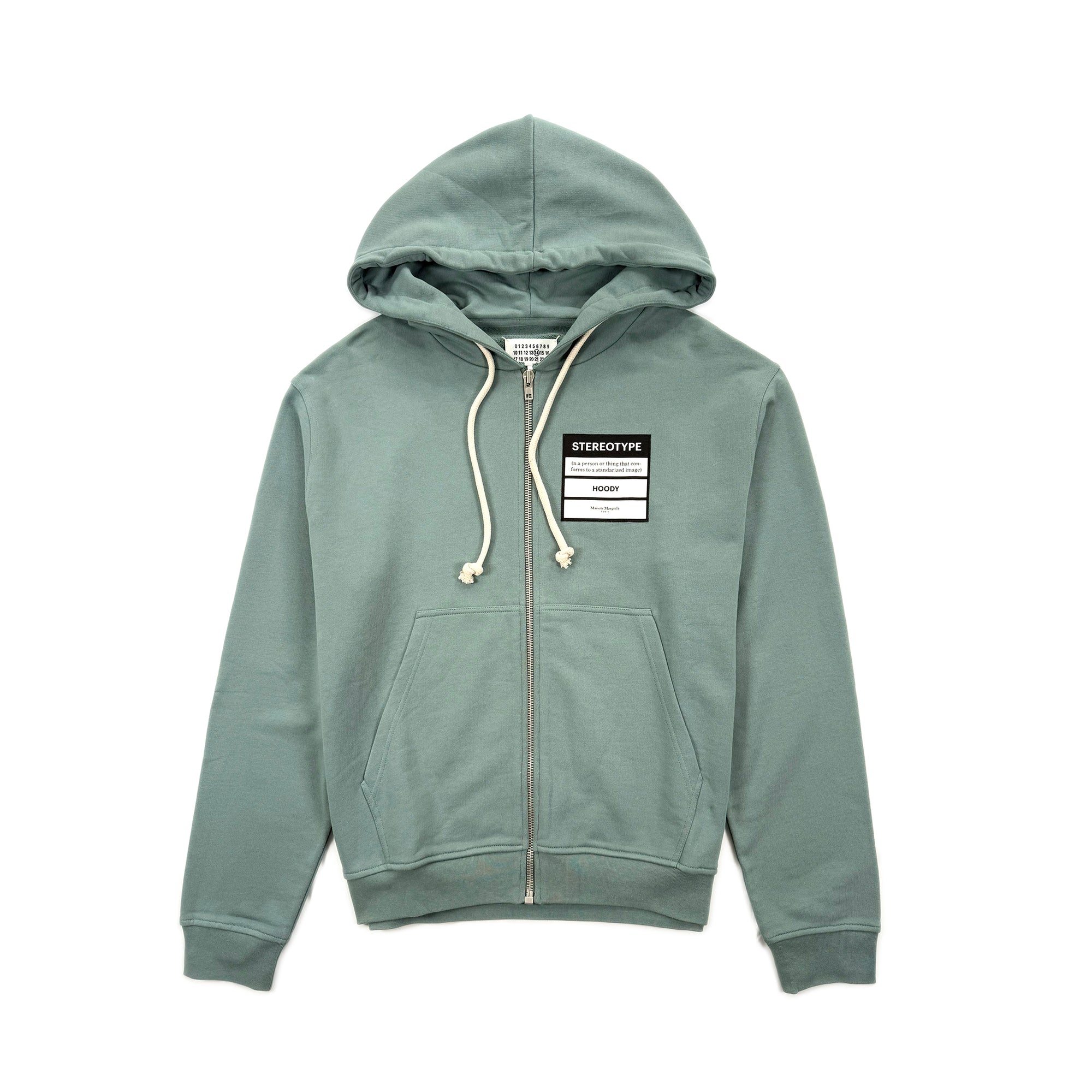Stereotype Zip Hoodie – Sage