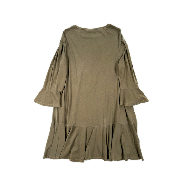 Olive Flare Dress