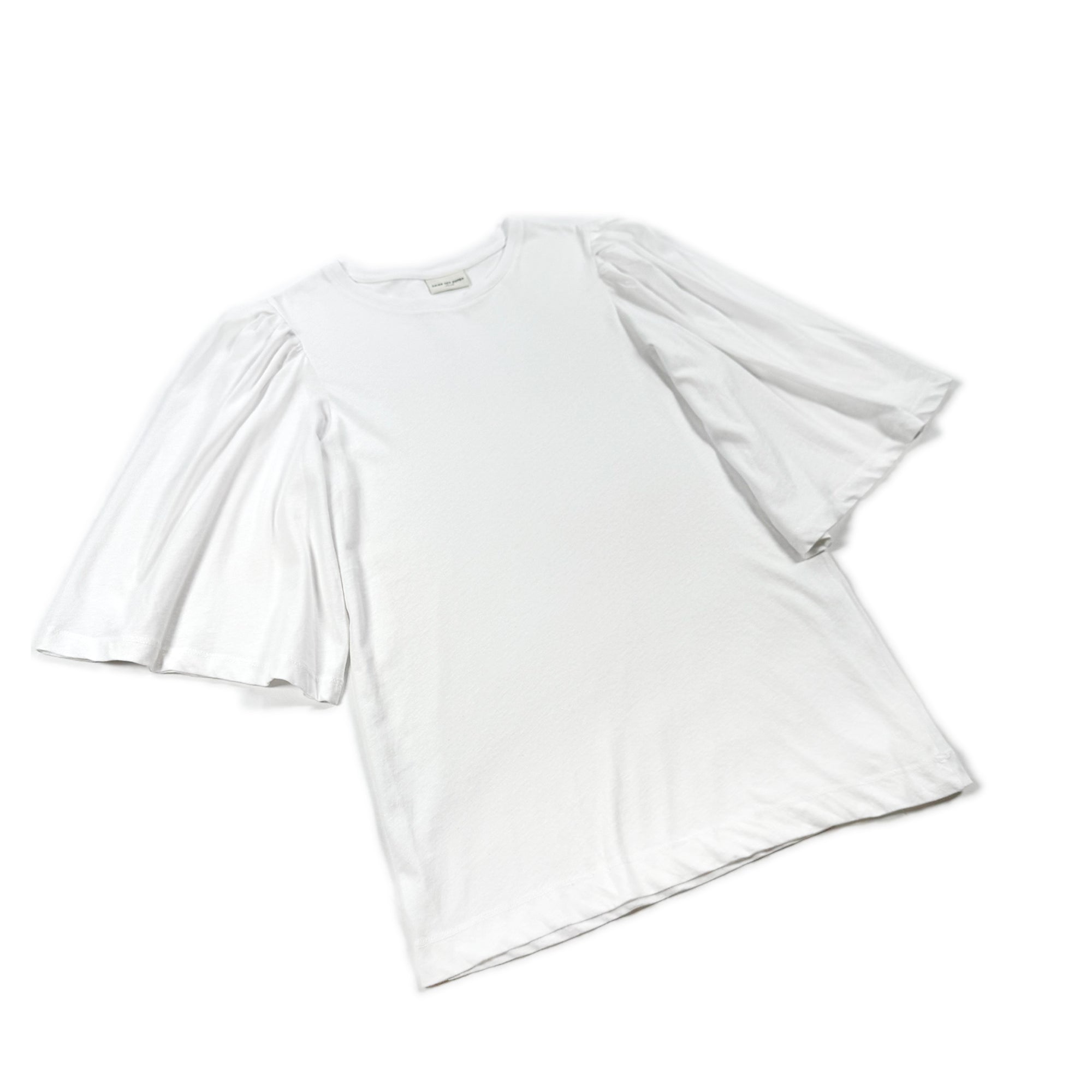 Puff Sleeve T-shirt – White