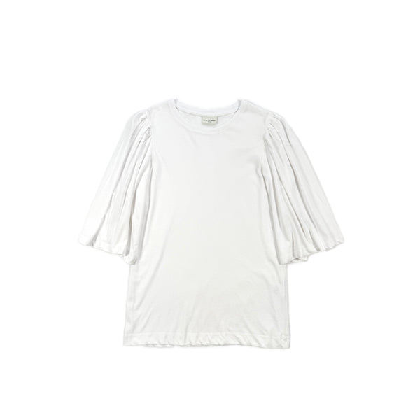 Puff Sleeve T-shirt – White