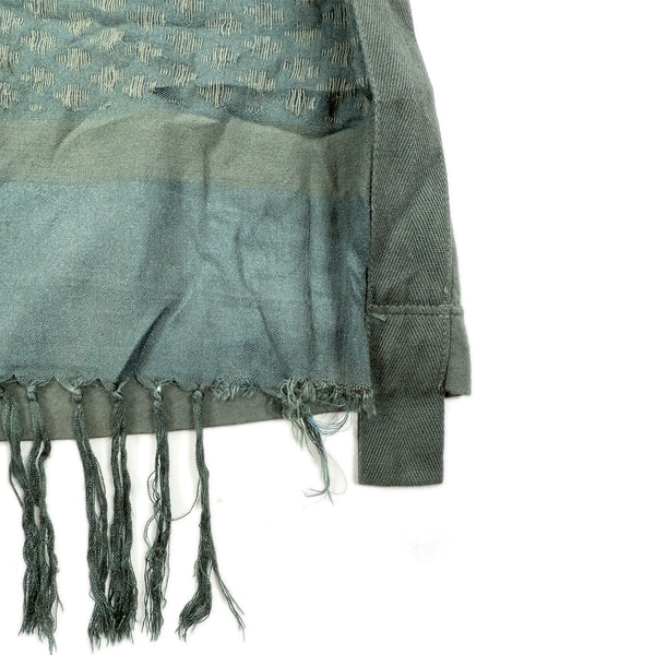 Silk Blend Tassel Dress