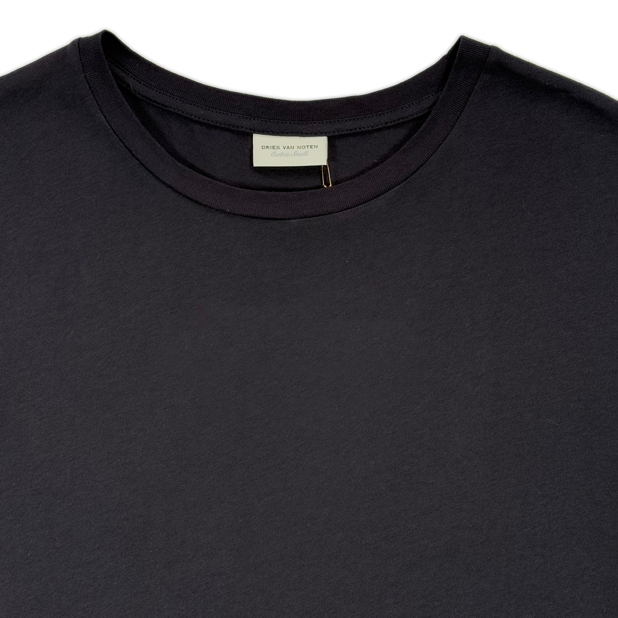 Frill Hem T-shirt Dress – Midnight