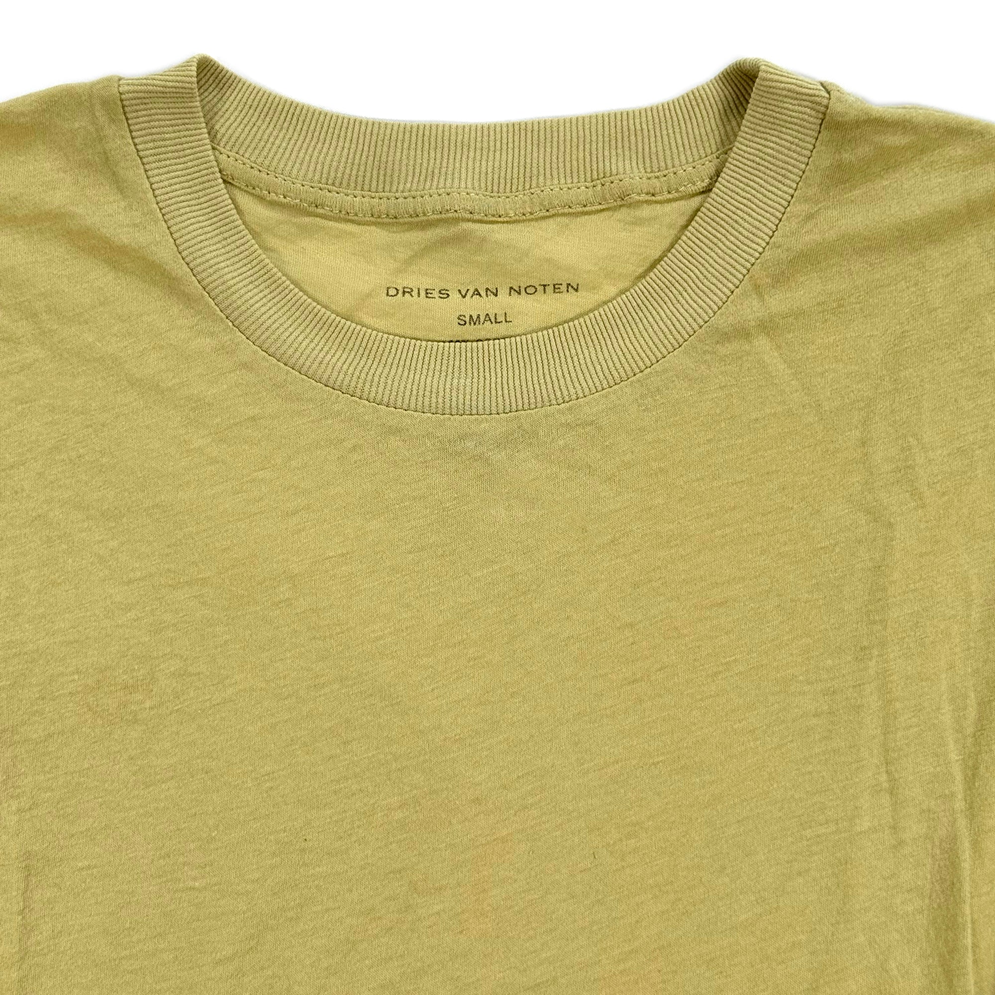 Ultra-fine Organic Cotton Long Sleeve – Washed Citron