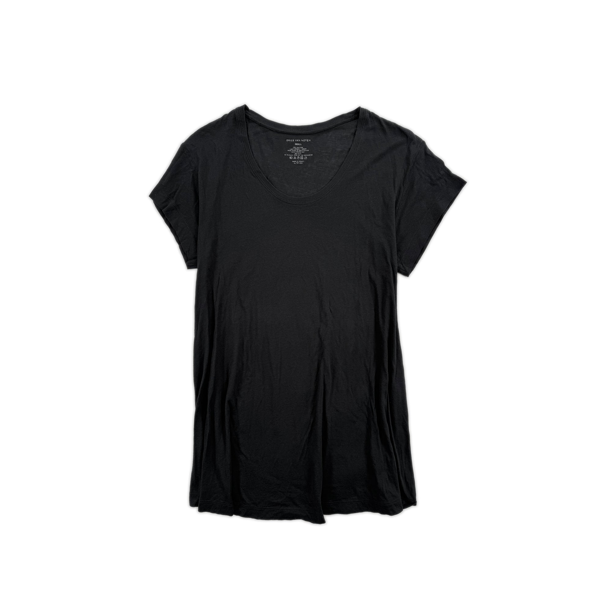 Ultra-fine organic T-shirt – Black