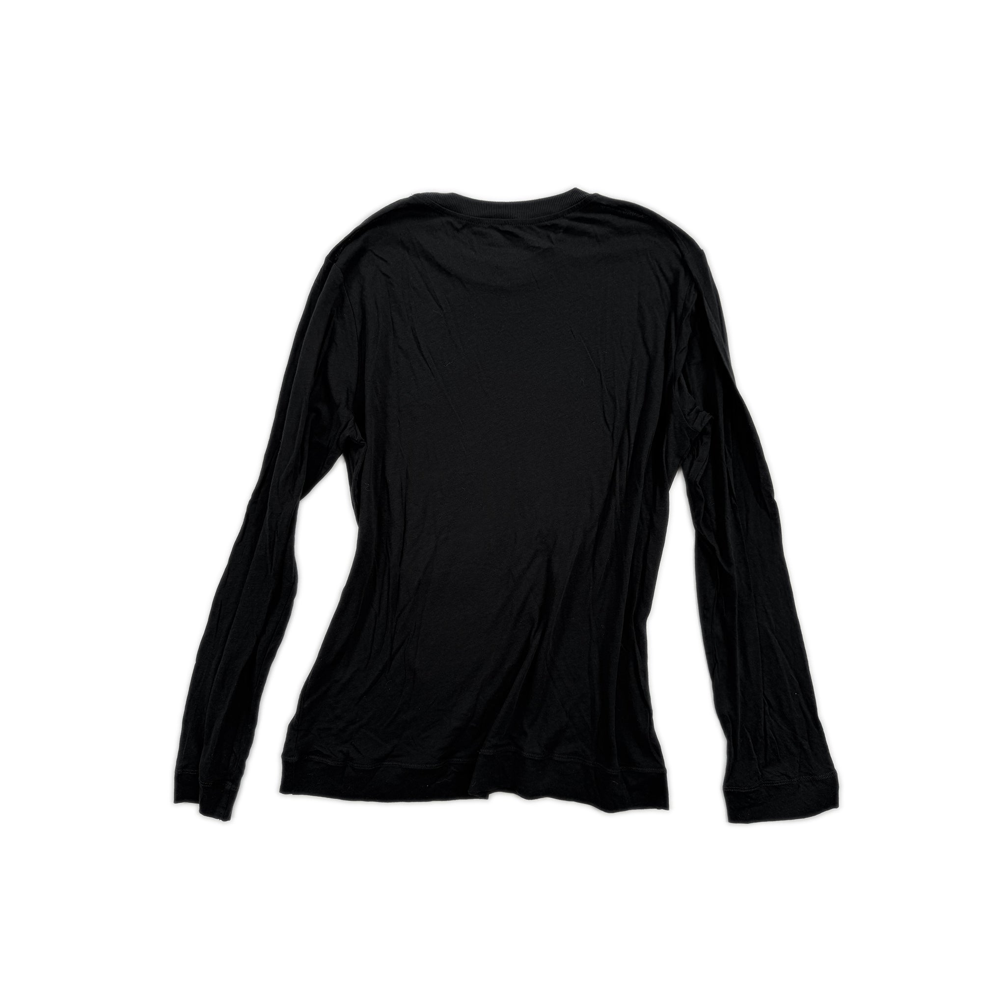 Ultra-fine Organic Cotton Long Sleeve – Black