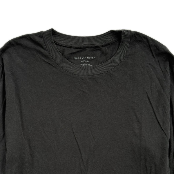 Ultra-fine Organic Cotton Long Sleeve – Black