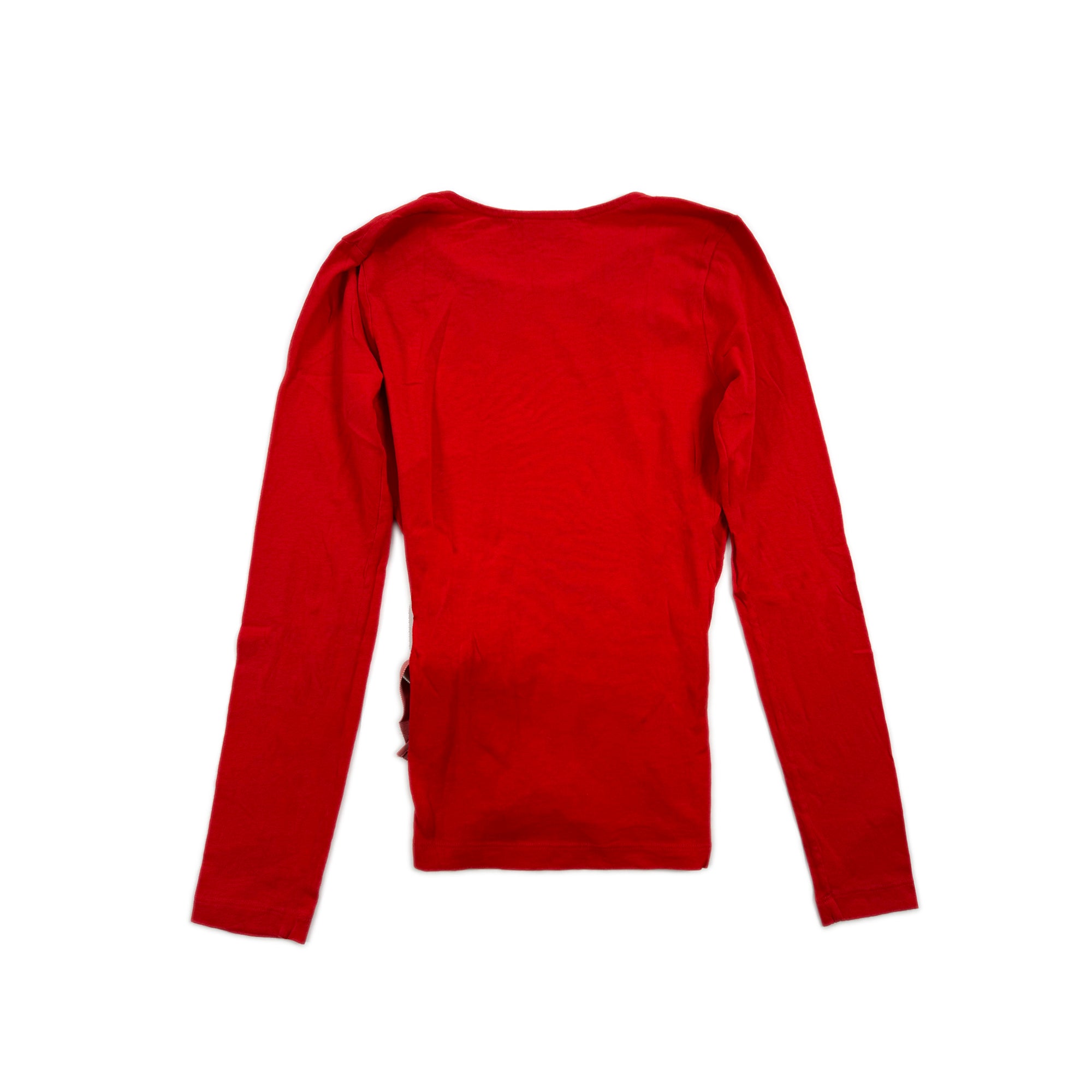 Ribbon Tie top – Red