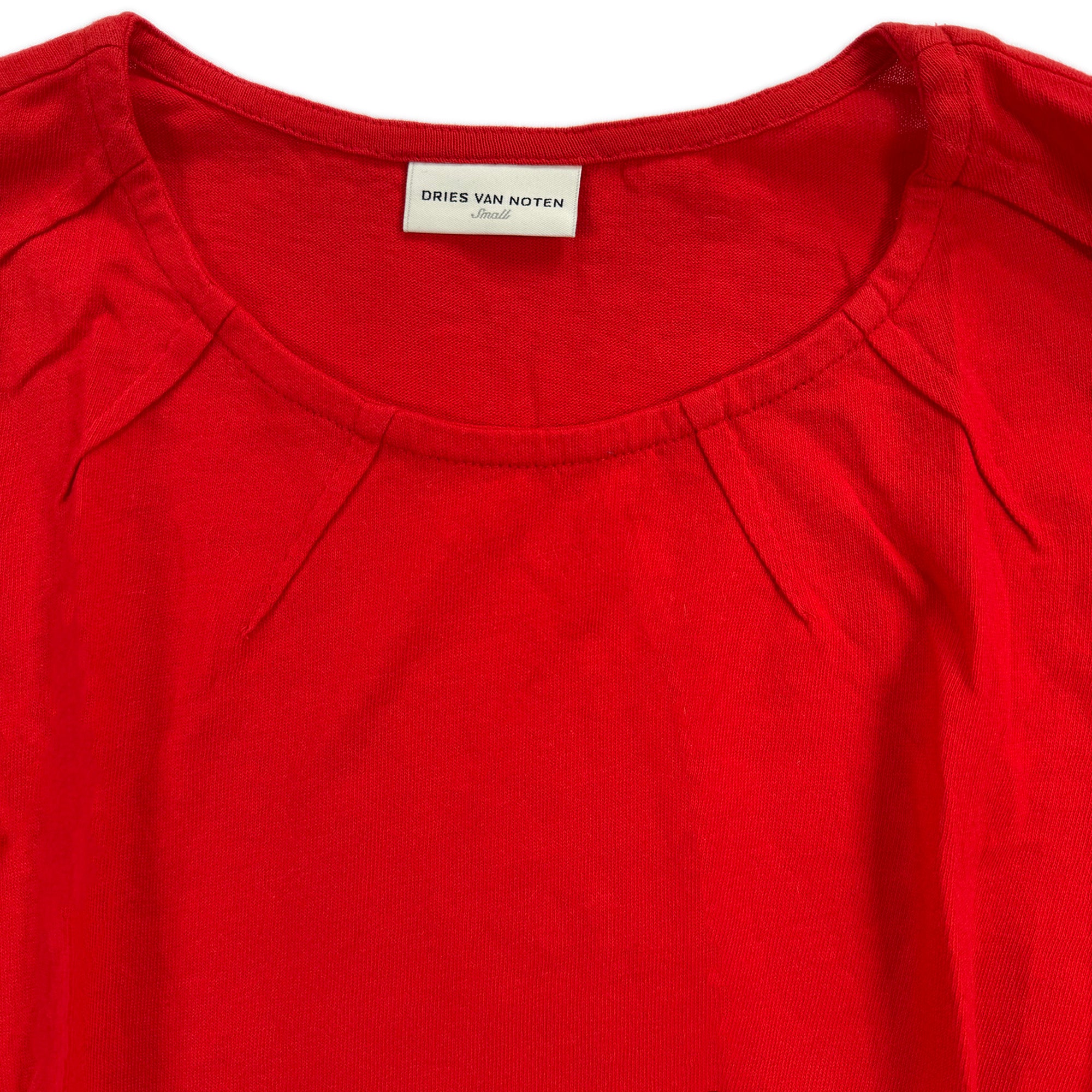 Ribbon Tie top – Red
