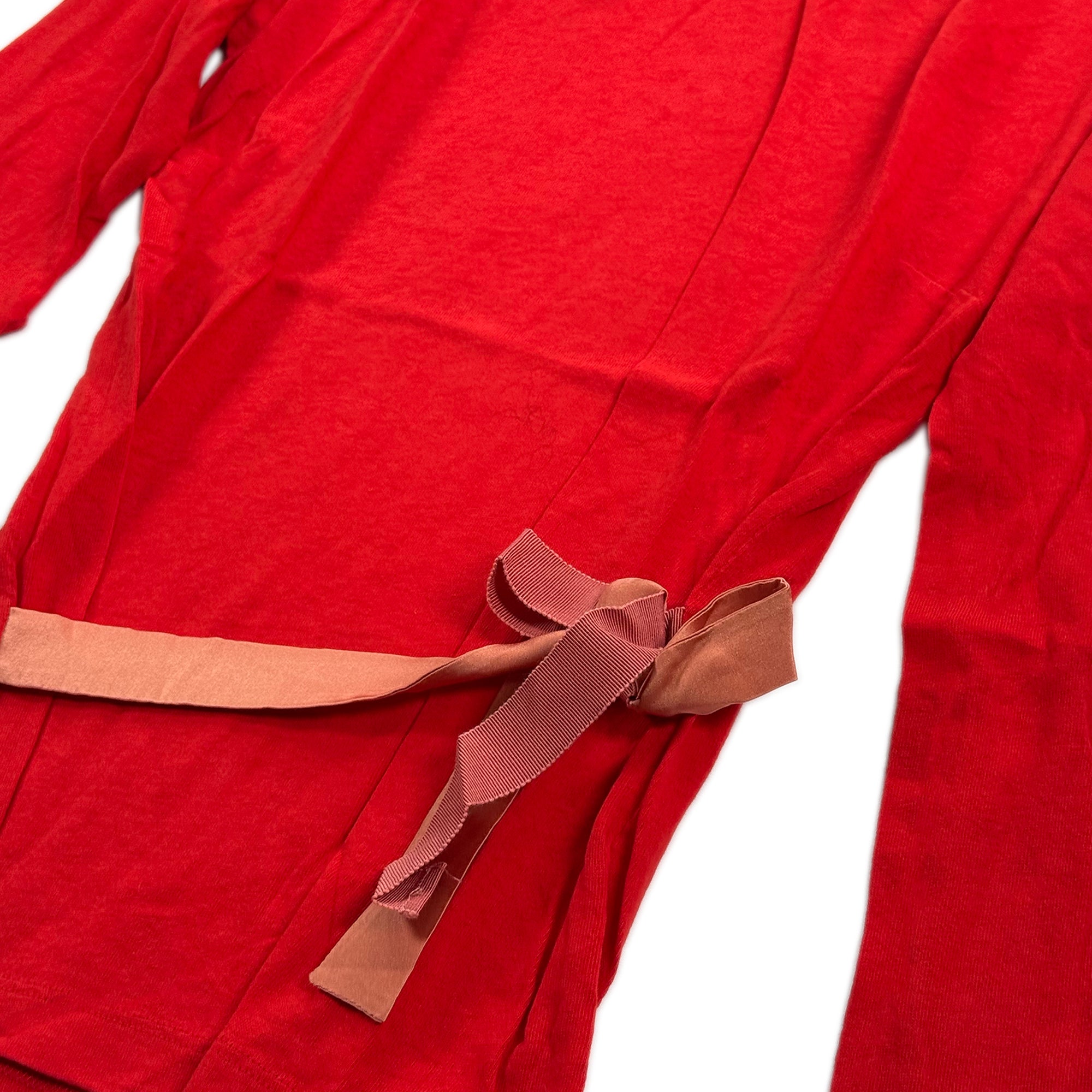 Ribbon Tie top – Red