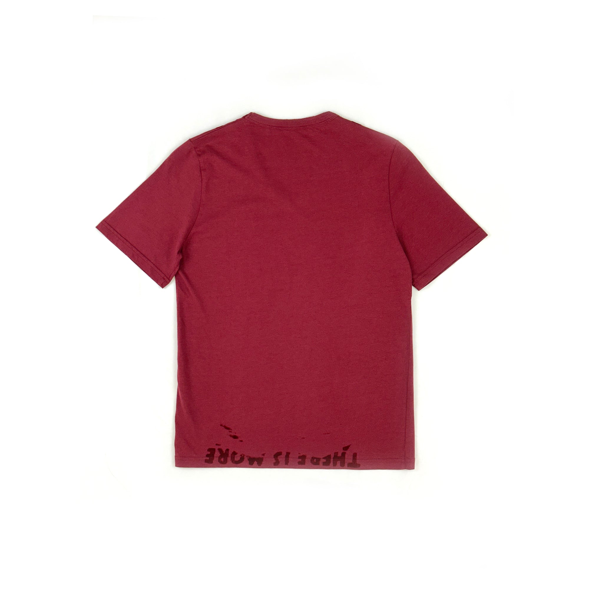 Aids Charity T-shirt Burgundy