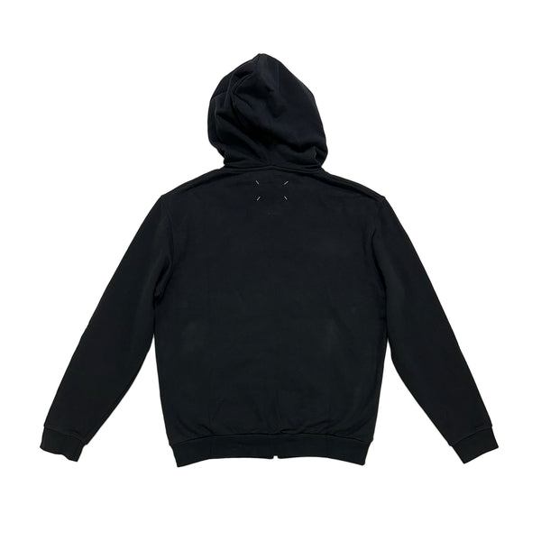 Triple Zip Hoodie - Black