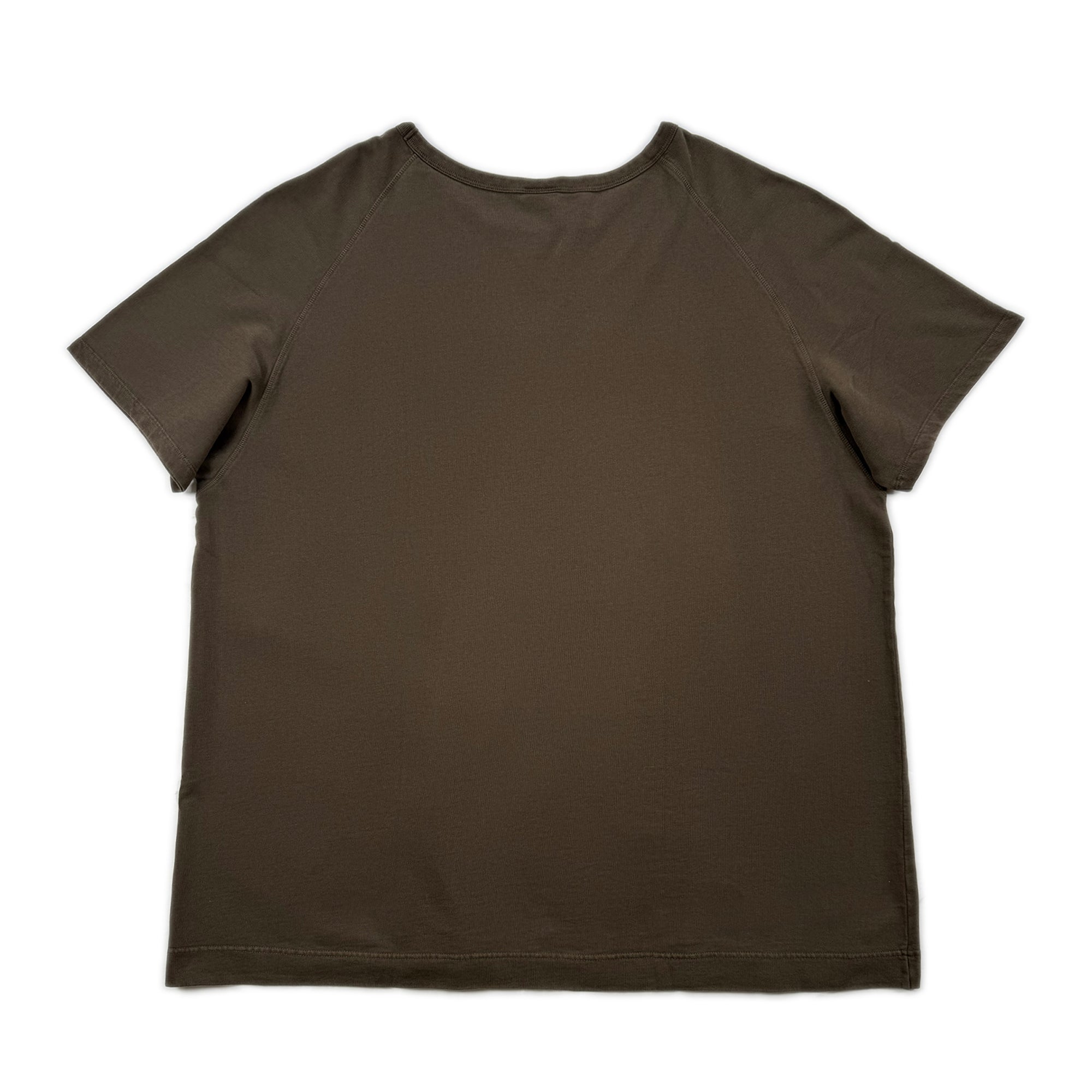 Oversized Fleece T-shirt Dress – Brown