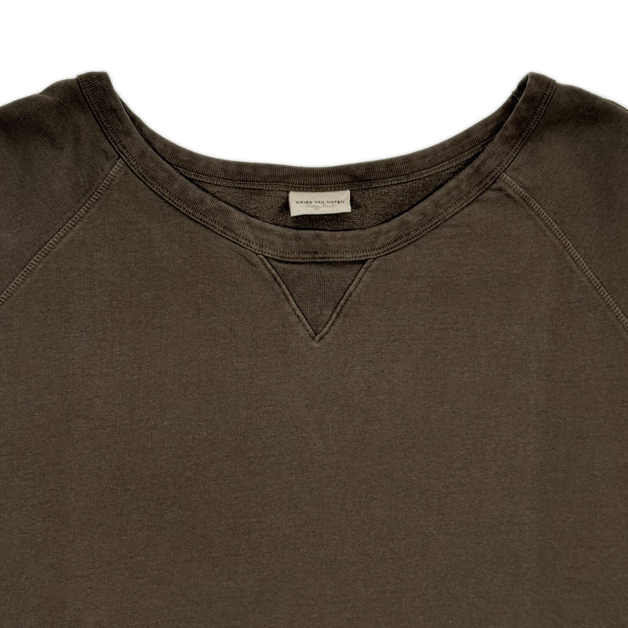 Oversized Fleece T-shirt Dress – Brown
