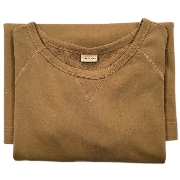 Oversized Fleece T-shirt Dress – Camel