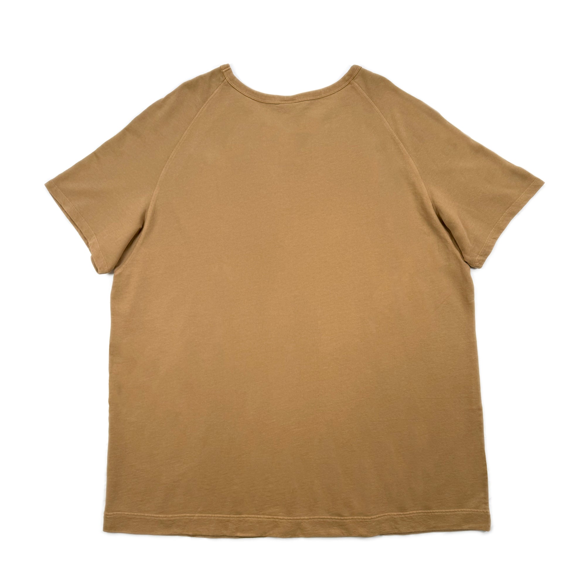 Oversized Fleece T-shirt Dress – Camel
