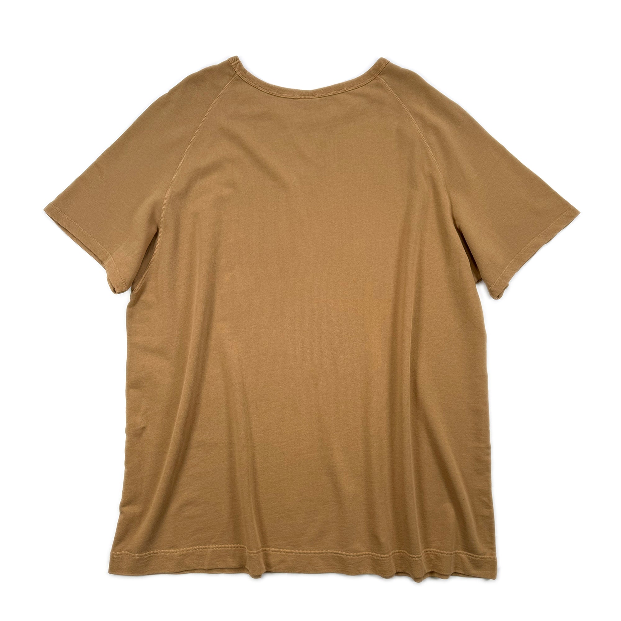 Oversized Fleece T-shirt Dress – Camel