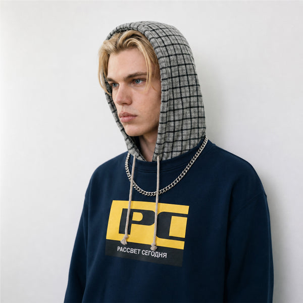 Logo Hoodie – Blue
