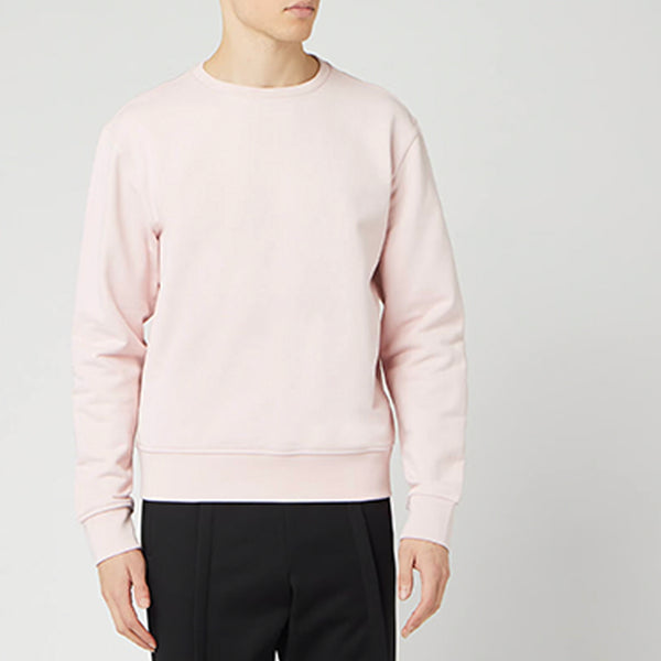 Elbow Patch Sweatshirt - Peony Pink