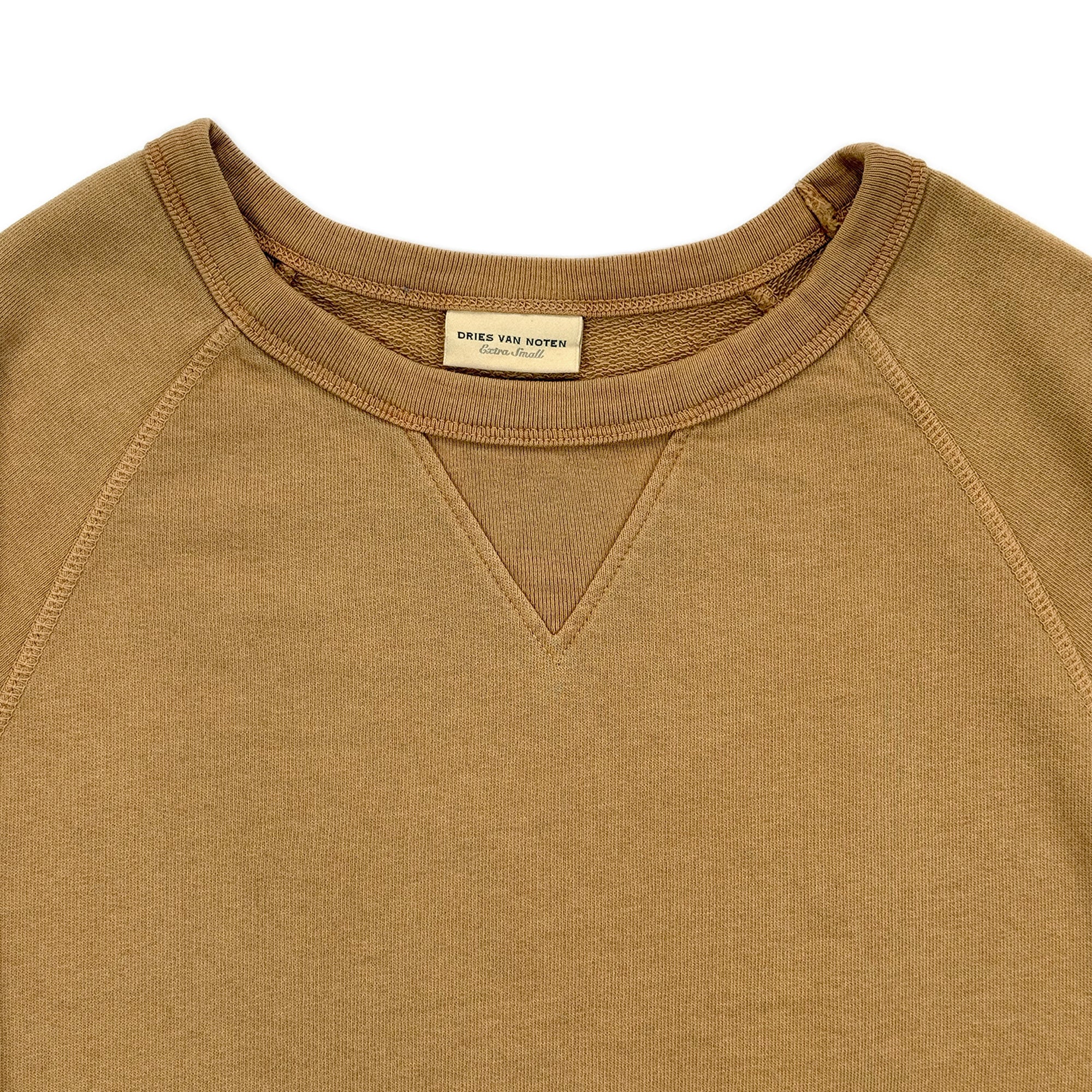 Raglan Sleeve Sweatshirt – Camel