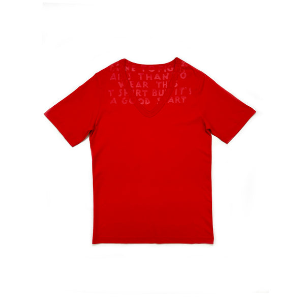 Aids Charity T-shirt – Red