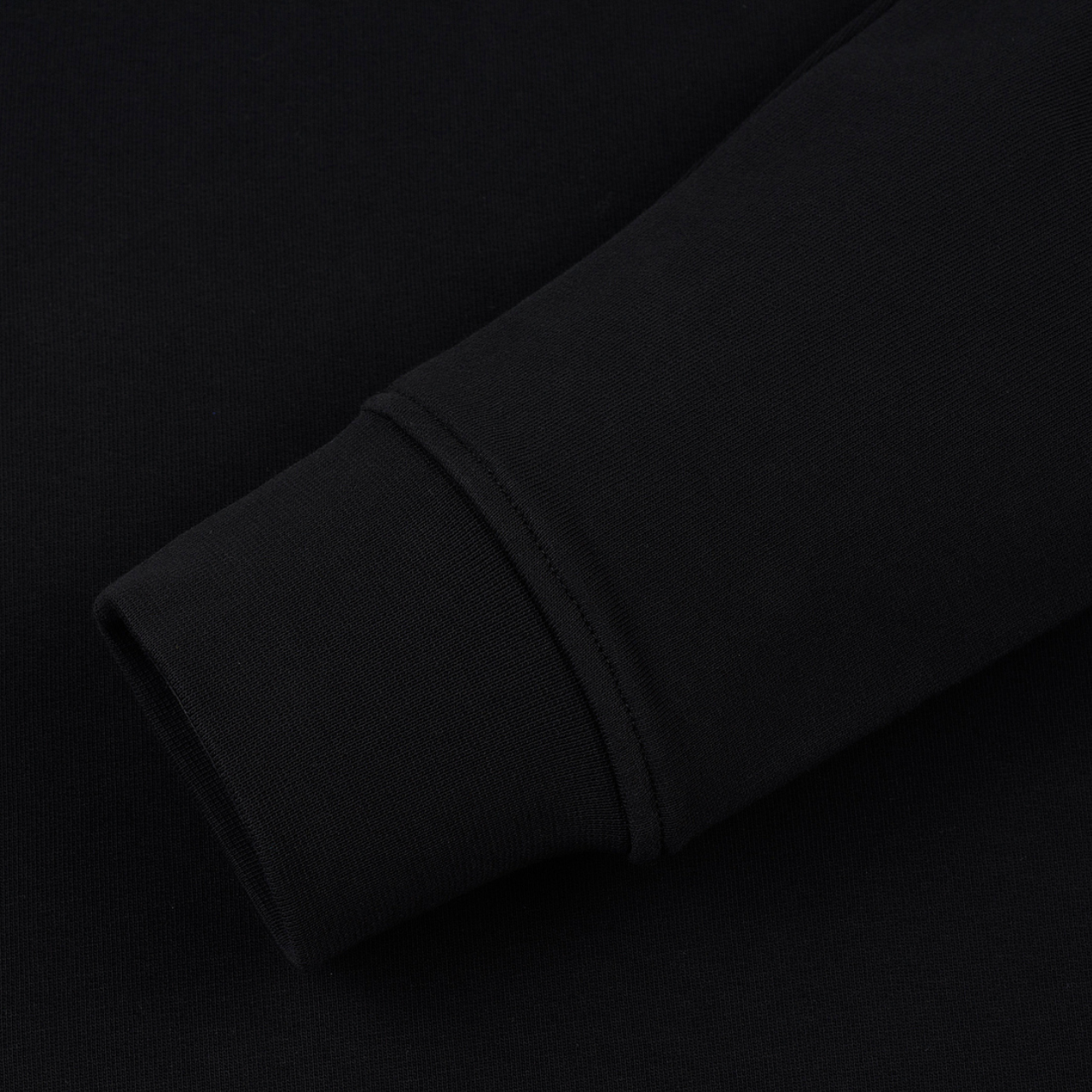 Elbow Patch Sweatshirt - Black