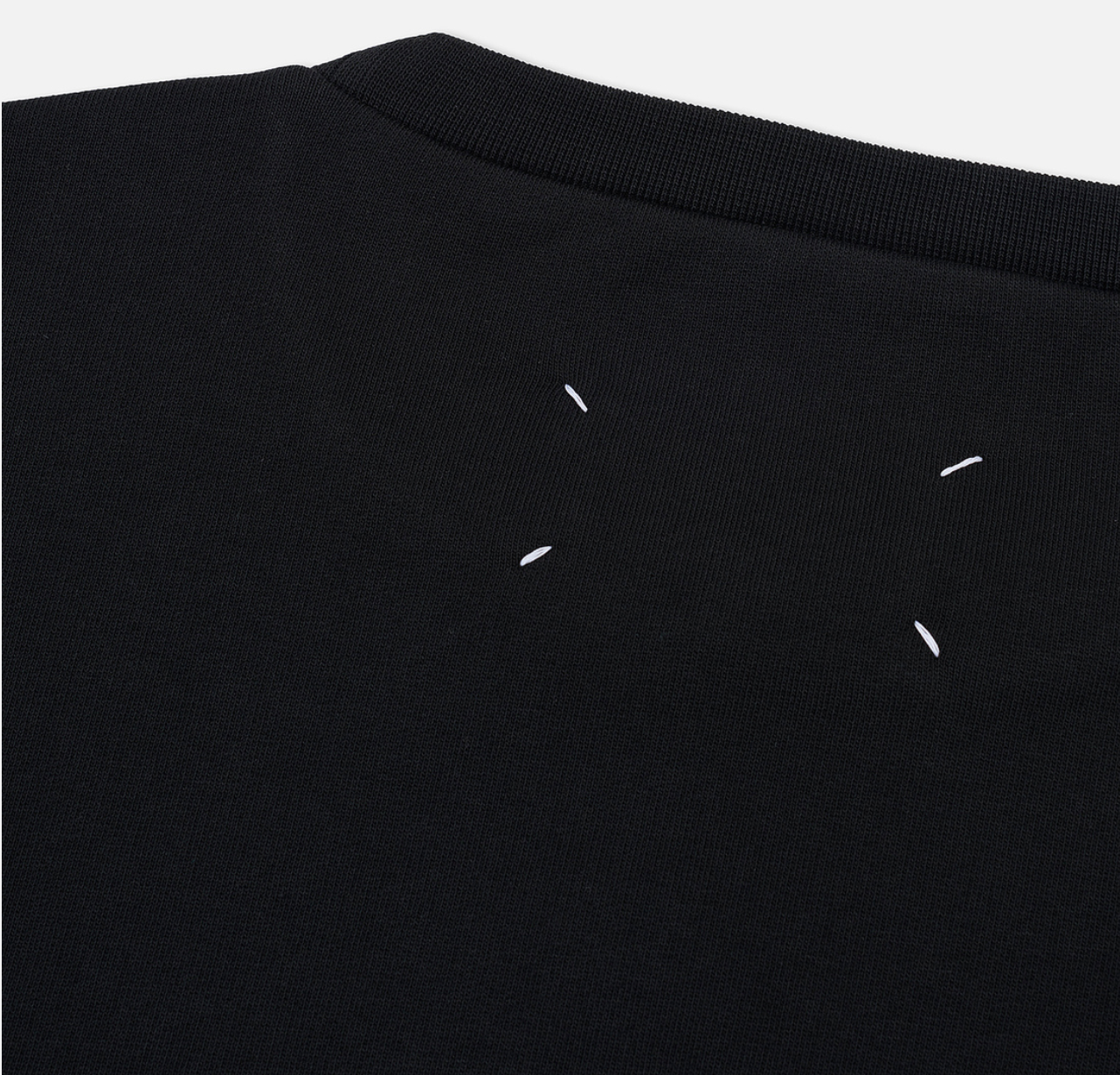 Elbow Patch Sweatshirt - Black